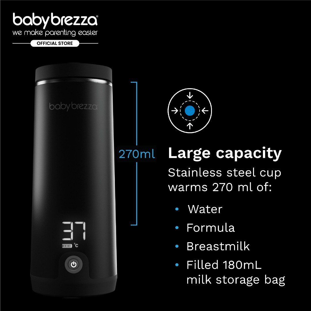 [NEW] Baby Brezza Rechargeable Portable Milk Warmer | Super Fast Travel ...