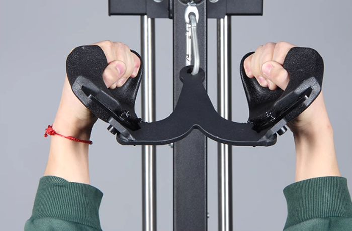 Handle power grip Lat Pulldown Bar Triceps Biceps BATMAN HANDLES for ...