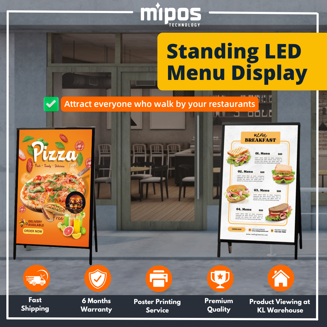LED Standing Menu Board/ Outdoor Standing LED Menu Board/ Outdoor ...