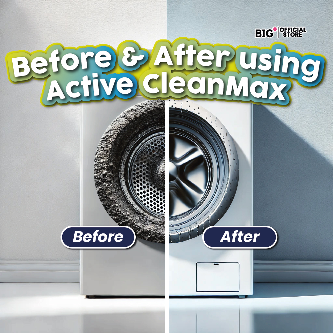 BIG+ Active Clean Washer Cleaner Laundry Washing Machine Cleaning