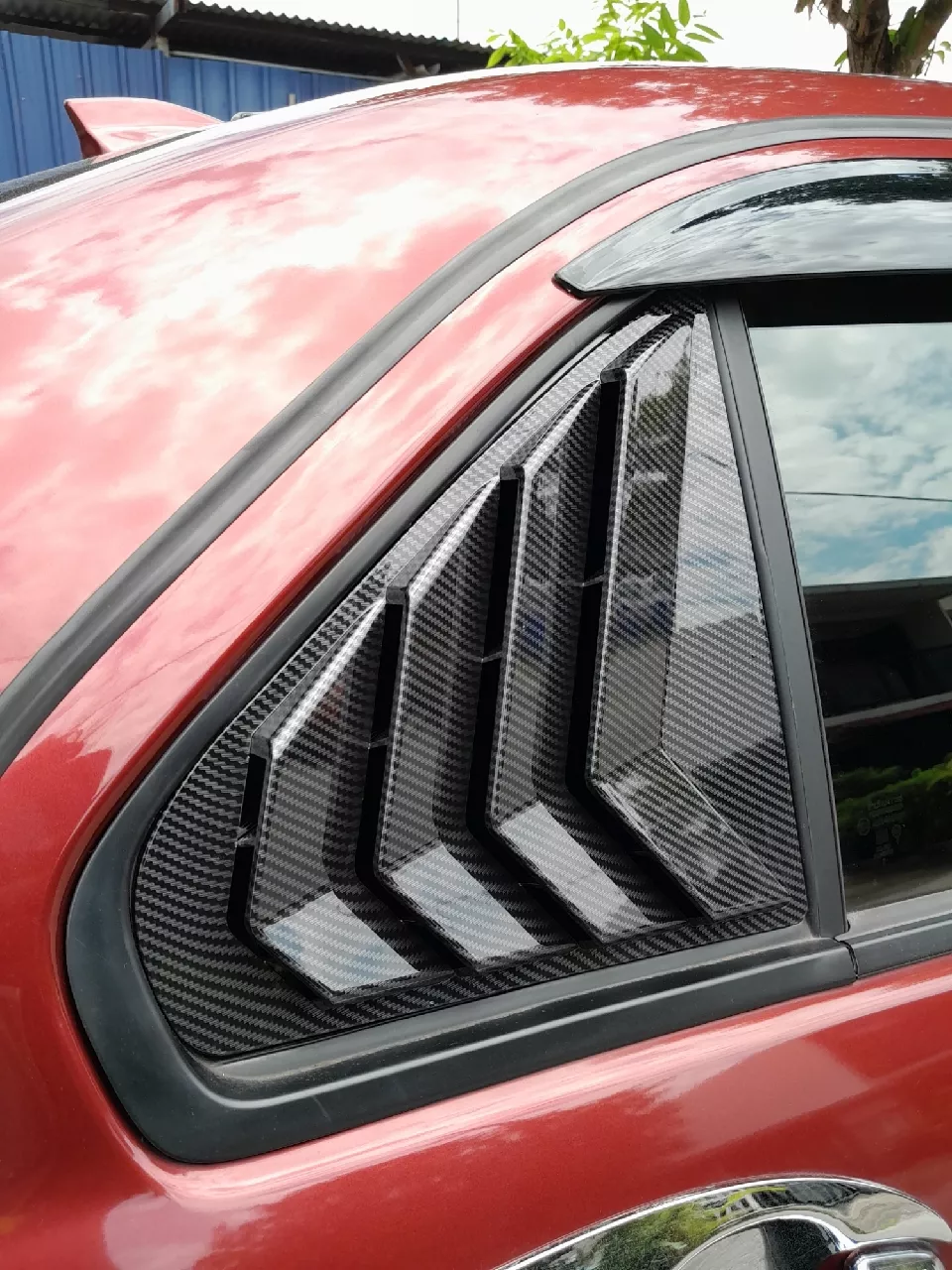 Perodua Bezza (2016-2024) Window Cover Mustang Rear Side Window Cover ...