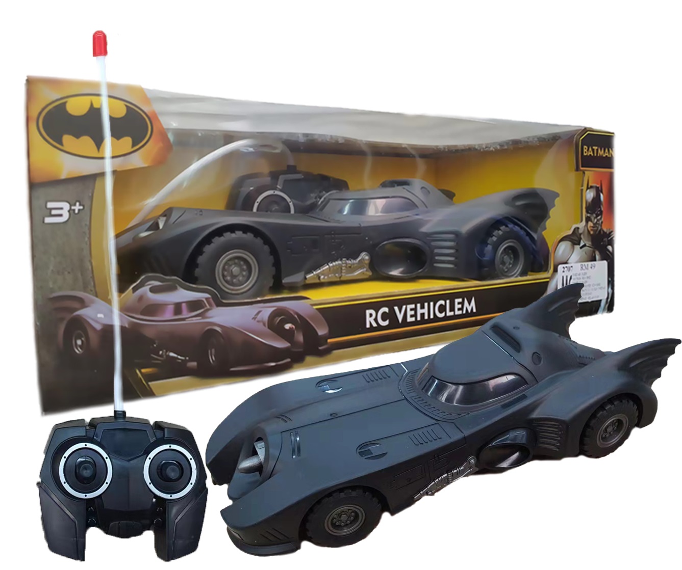 Batman Remote Control Car Toy For Kid Electric Vehicles Best Birthday ...