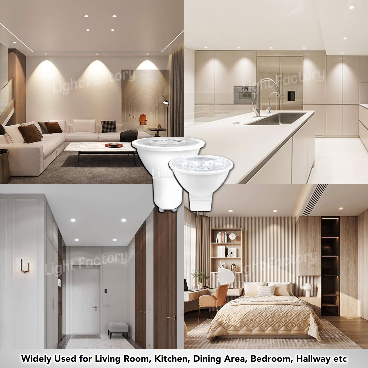 【2 YEARS WARRANTY】MR16 Bulb / GU10 LED Bulb 7W 10W Spotlight Eyeball ...