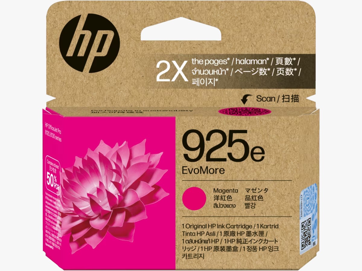 Hp E Evomore Magenta Original Ink Cartridge Shopee Malaysia