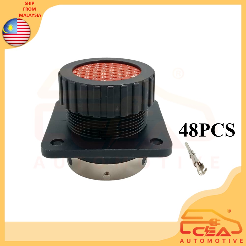 48 PIN QUICK RELEASE AND PLUG WATERPROOF OF SOCKET AVIATION CIRCULAR ...