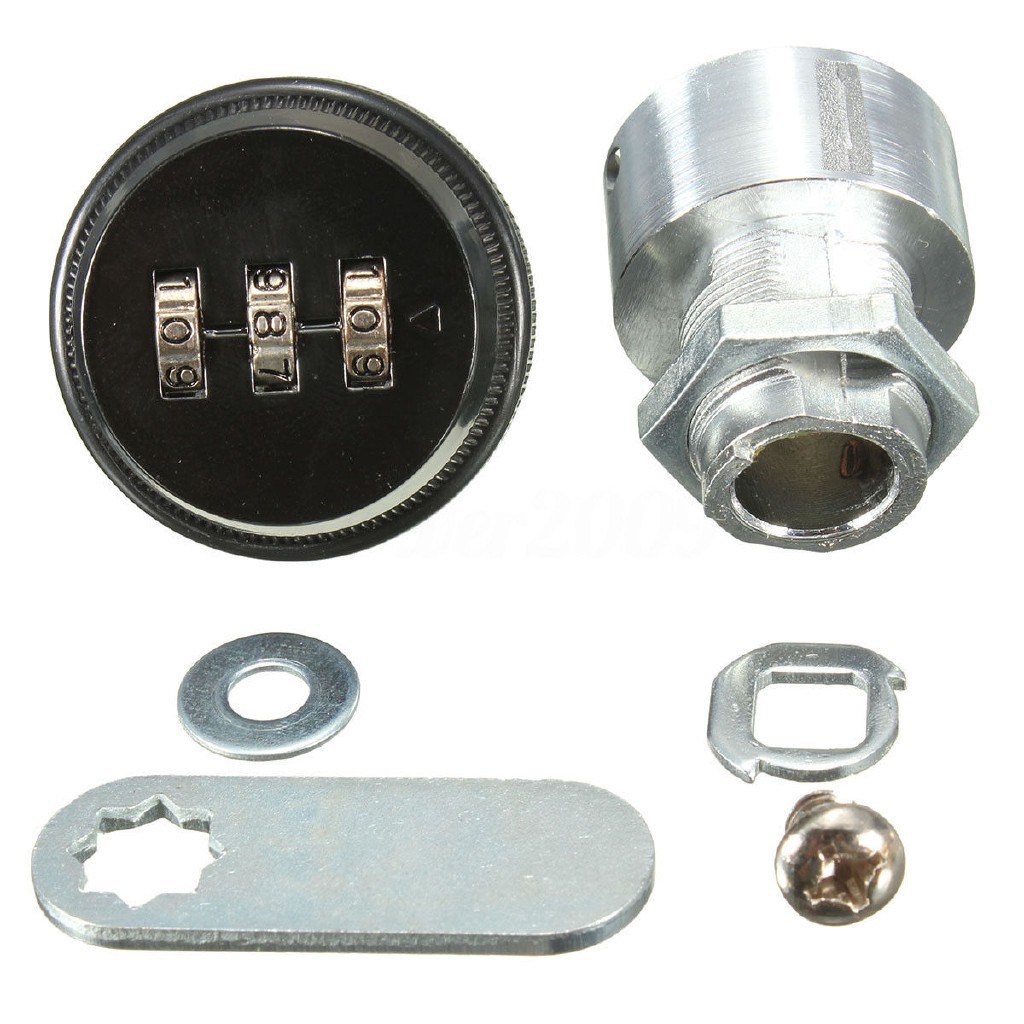 3 digit Combination Keyless 3Digit Pin Code Zink Alloy Mailbox Cabinet ...