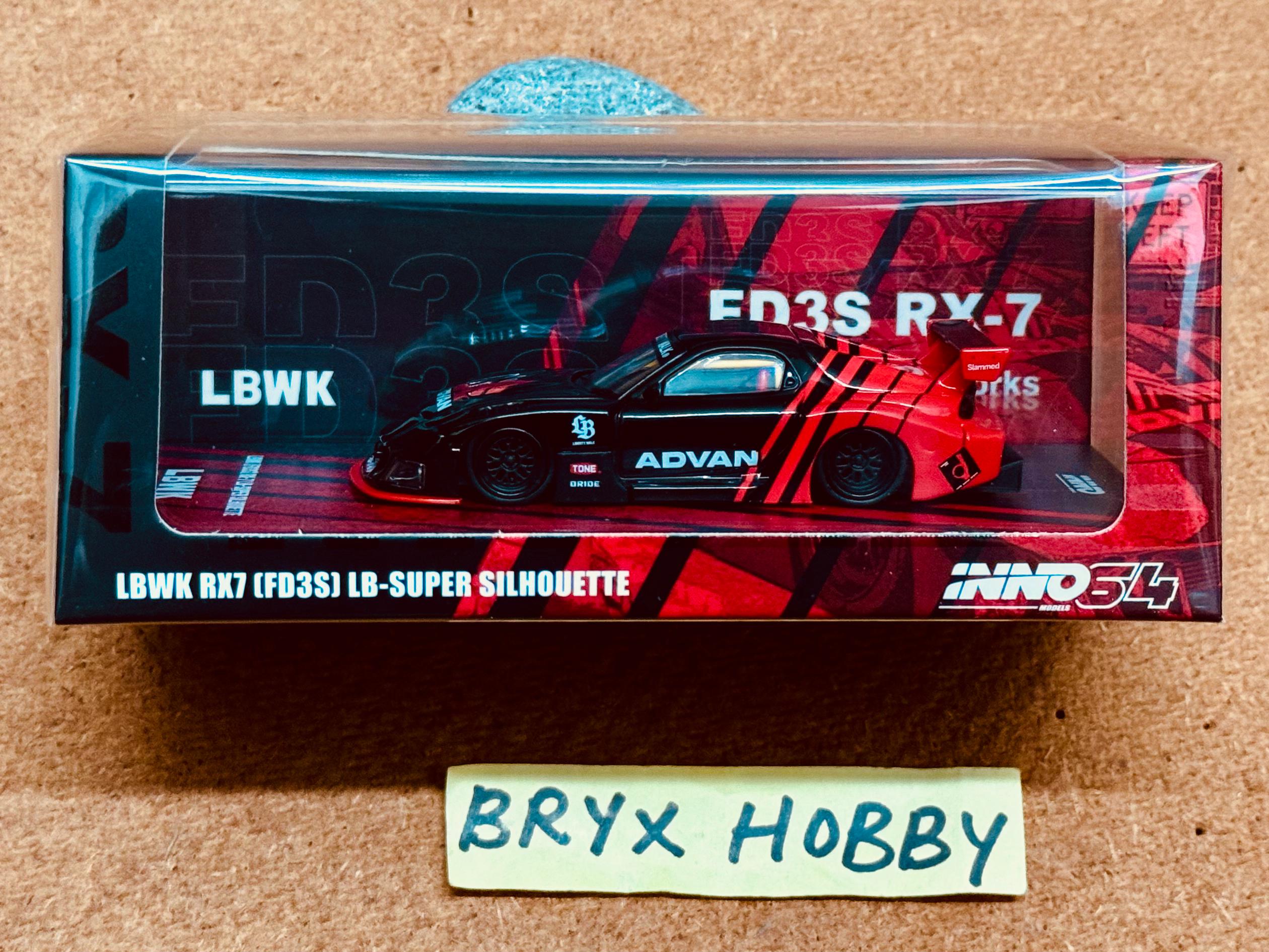 Inno LBWK Mazda RX7 (FD3S) LB-Super Silhouette Advan Livery # ...
