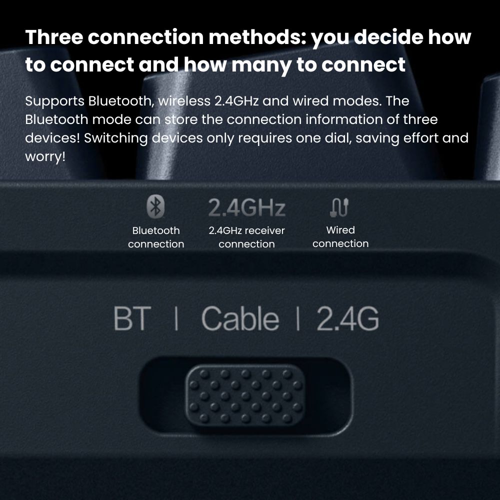 Xiaomi Mechanical Wireless Keyboard TKL Translucent Characters Three ...