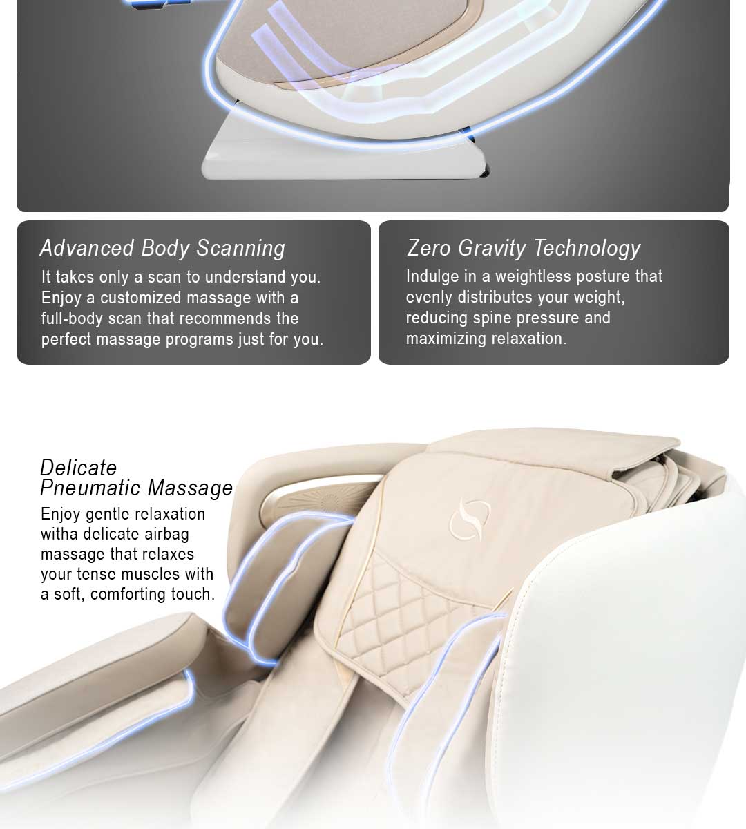 SNOWFIT Nagomi All-New V-FLIP™ Stretching Massage Chair | Shopee Malaysia
