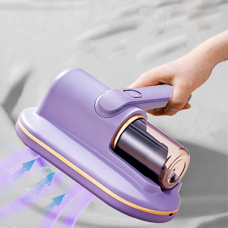 Portable Mini Handheld Dust Mites Vacuum Cleaner Cordless Home Car Anti ...