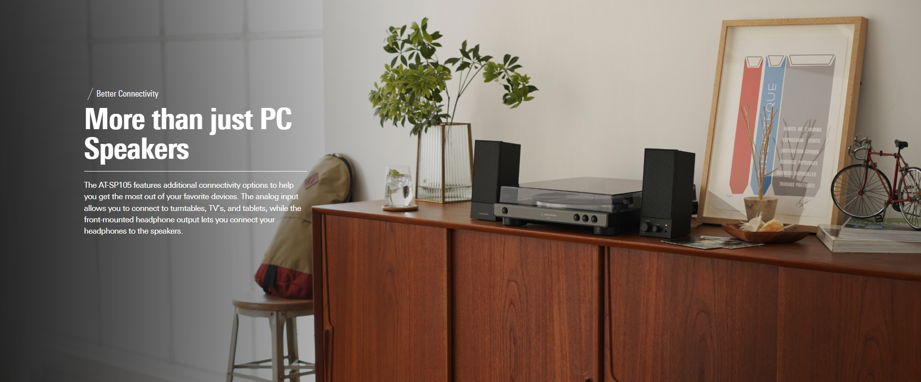 Audio-Technica Active Speakers with built-in amplifier AT-SP95 / AT ...