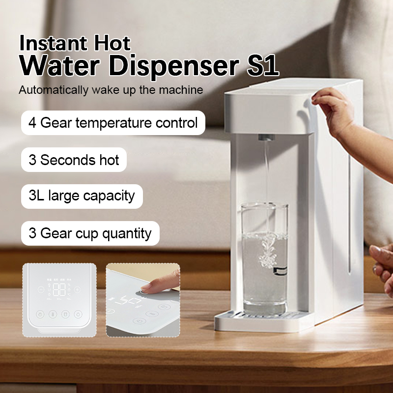 Xiaomi Mijia Instant Hot Water Dispenser S1 Temperature Adjustment by 1 ...