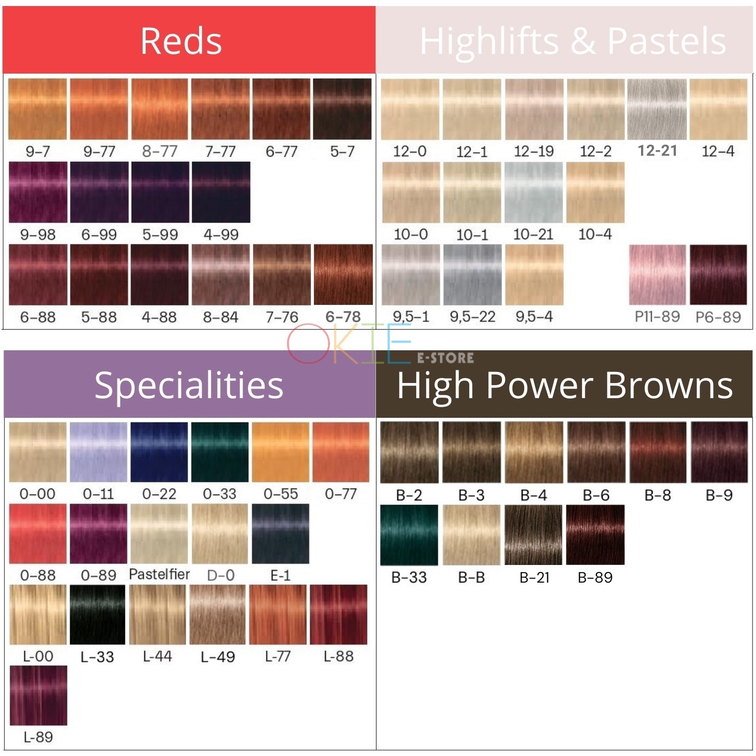 OKIE Schwarzkopf Igora Royal Color - 60ml Hair Dye Hair Colour Pewarna