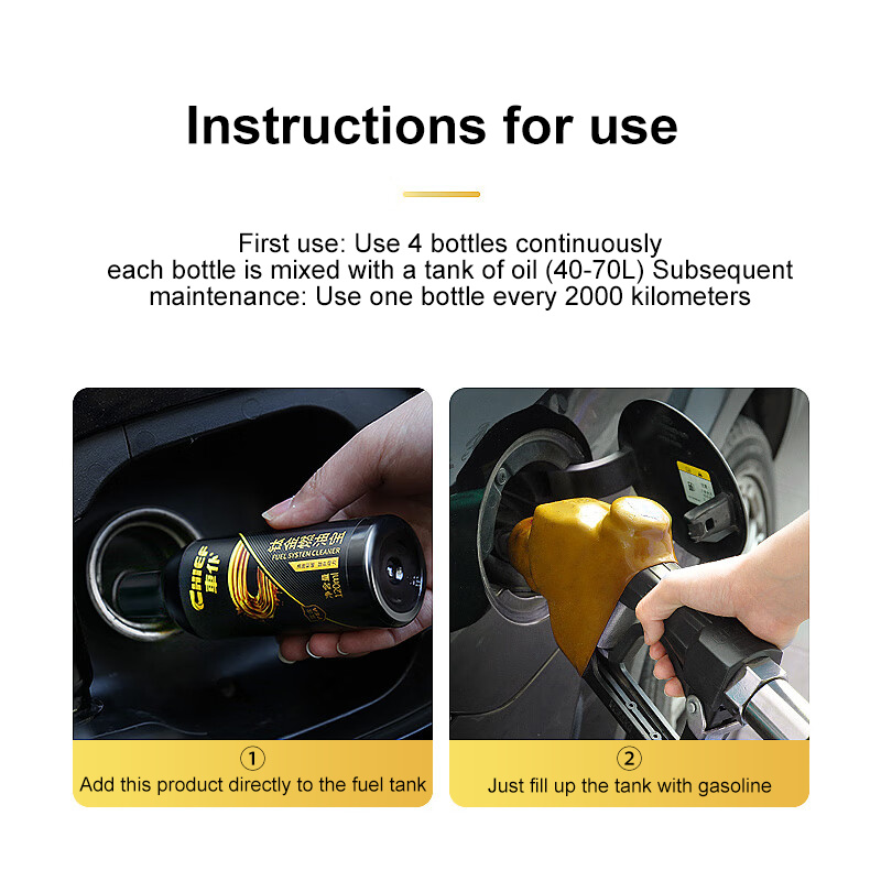 Chief Titanium Fuel Treasure Gasoline/Fuel Additive Car Carbon Removal ...