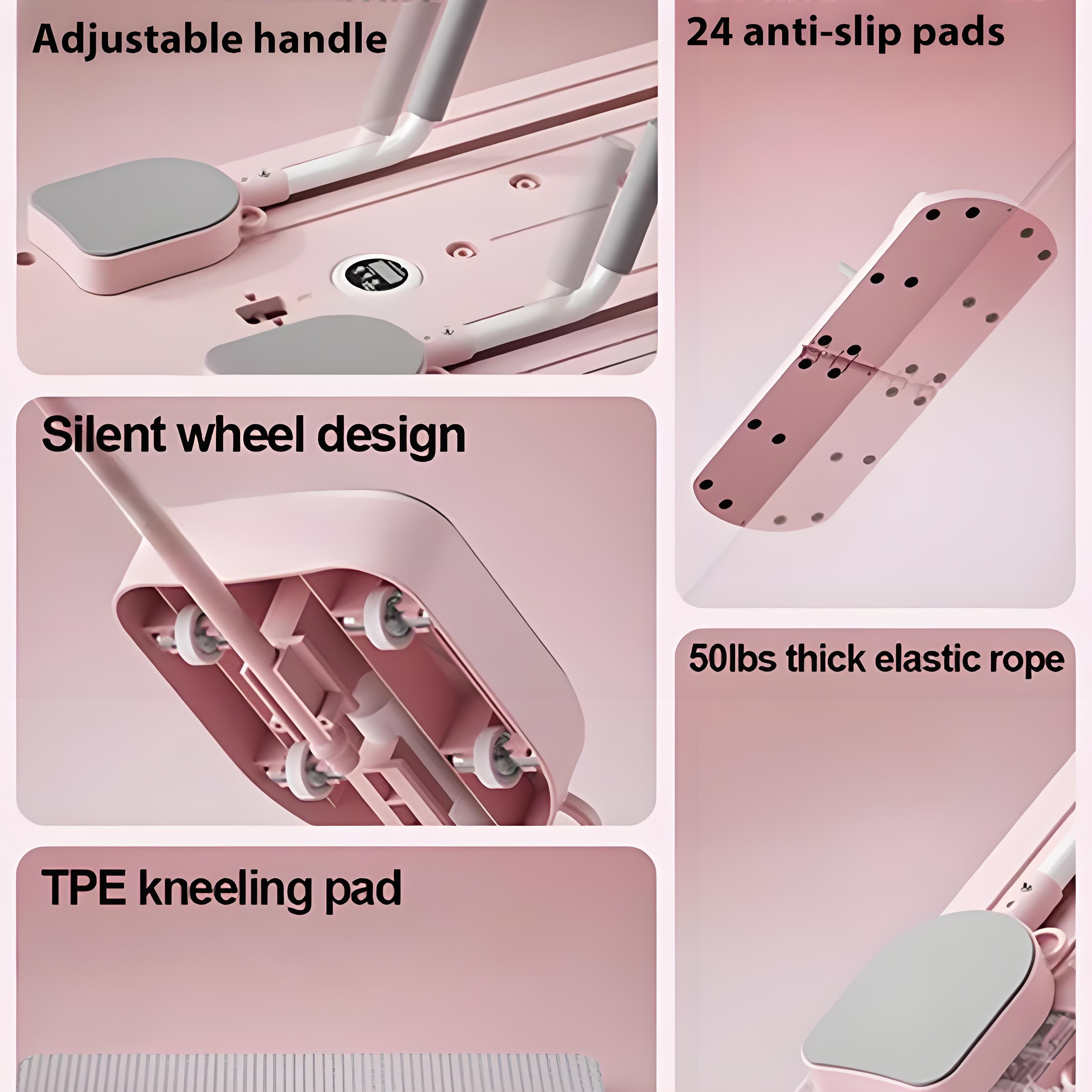 Abdominal Board 5 in1 Multifunctional Foldable Automatic Rebound push ...