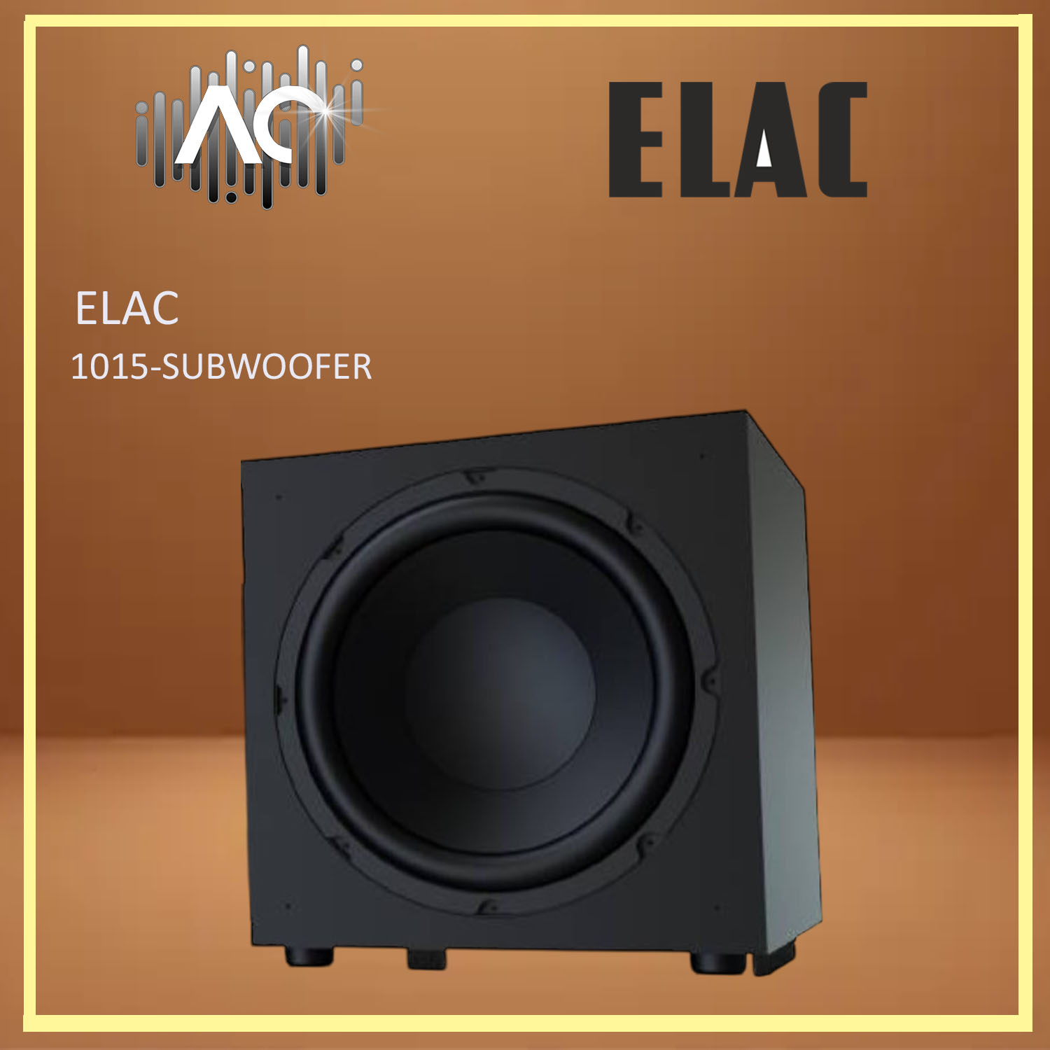 Elac 1015 10''/120Watts Powered Subwoofer | Shopee Malaysia