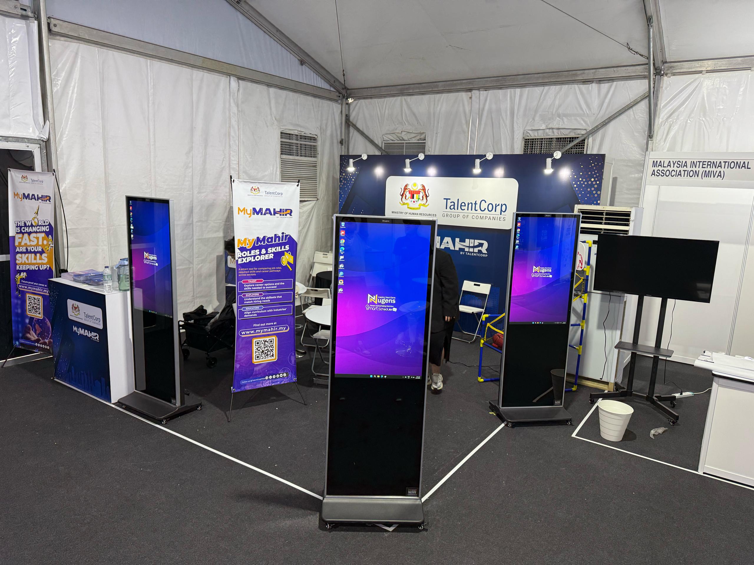 SmartScheduler Advertising Digital Signage Rental Service | Shopee Malaysia