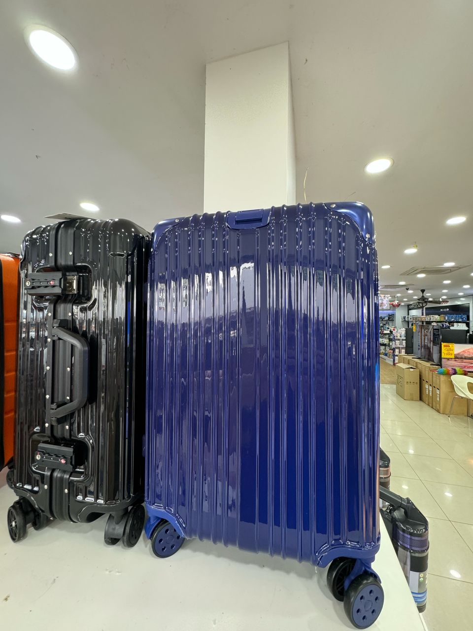 TSA LIGGAGE BEG 20INCH CABIN BEG (ALUMINIUM SIDE) | Shopee Malaysia