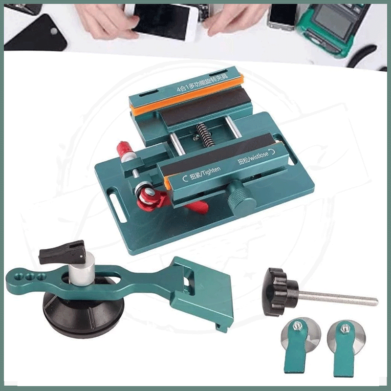 4-in-1 multi-functional rotary fixture Mobile Phone Rotatable LCD ...