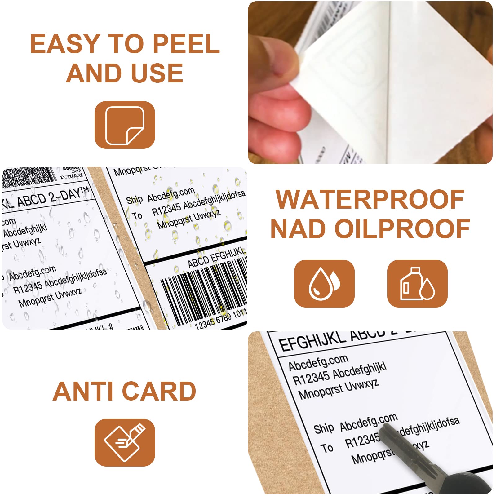 SJPACK A6 Thermal Sticker 350PCS/500PCS 100*150mm High Quality ...