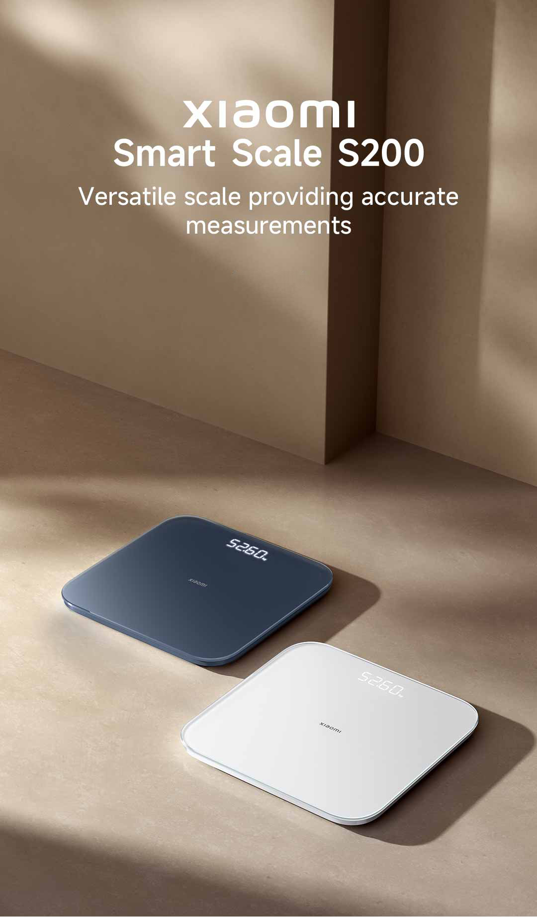 Xiaomi Smart Scale S200 | High-Precision Sensors | Multifunctional Use ...