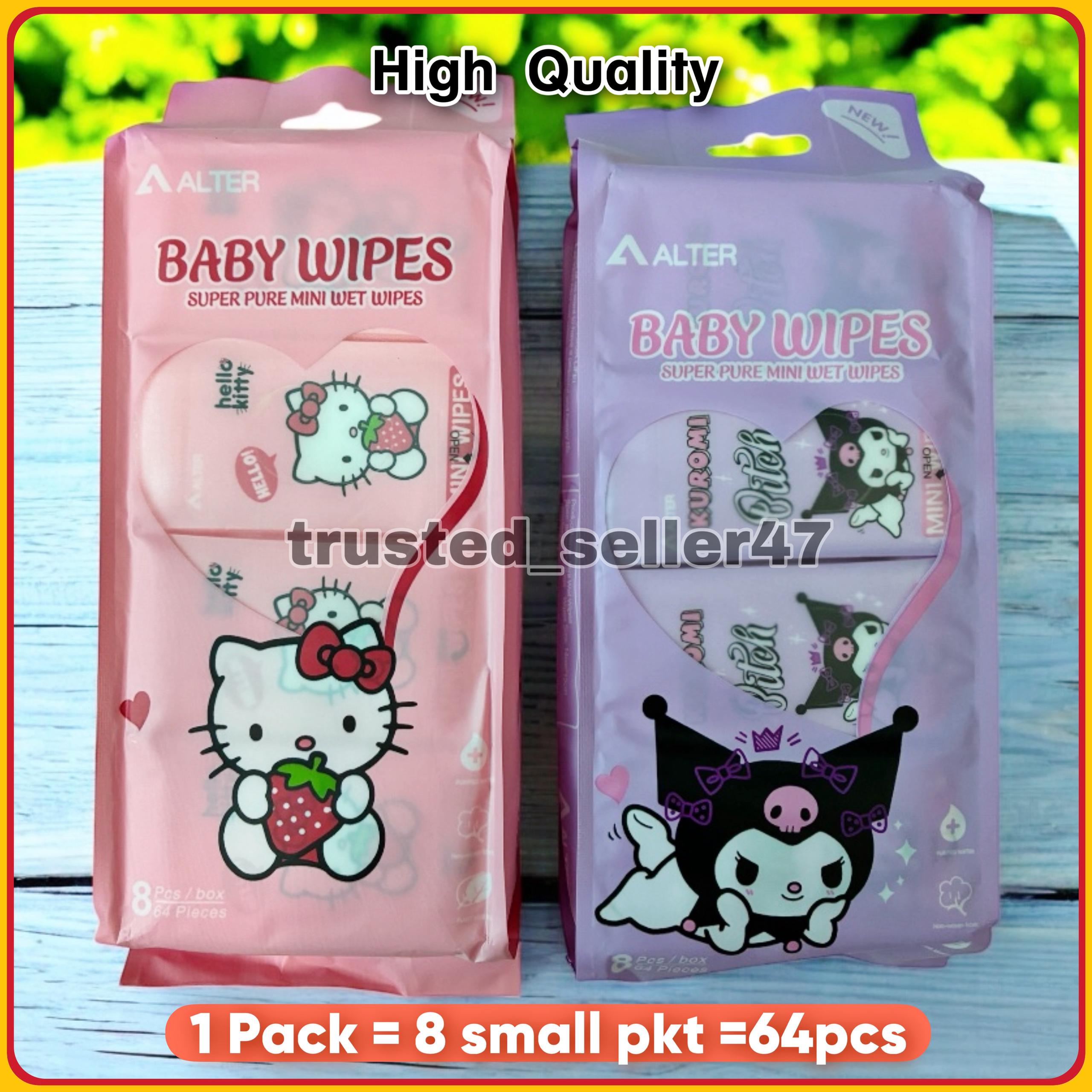 Multipurpose Wet Tissues Mini Alcohol Free Baby Cleaning Wet Wipes ...