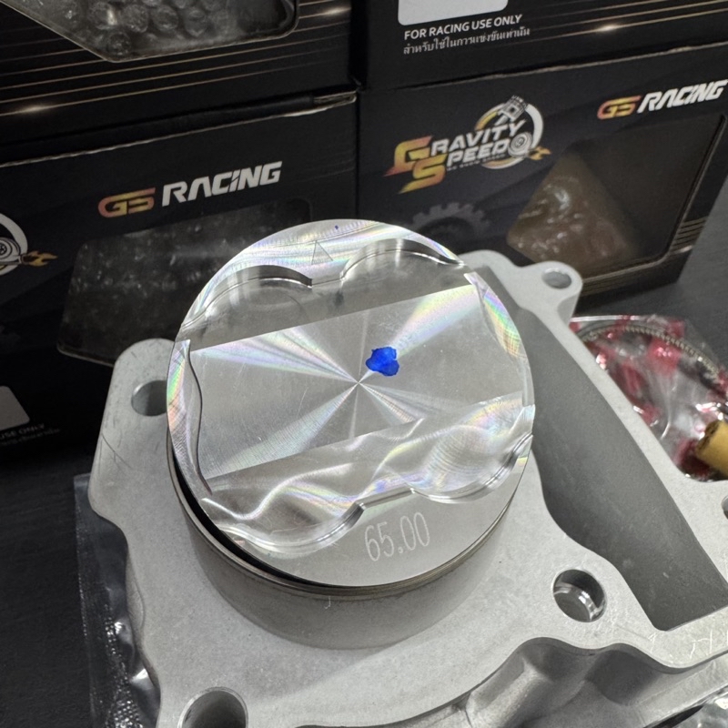 GS RACING LC135 Y15 RACING BLOCK CERAMIC CNC PISTON TULANG FJN SIAP ...