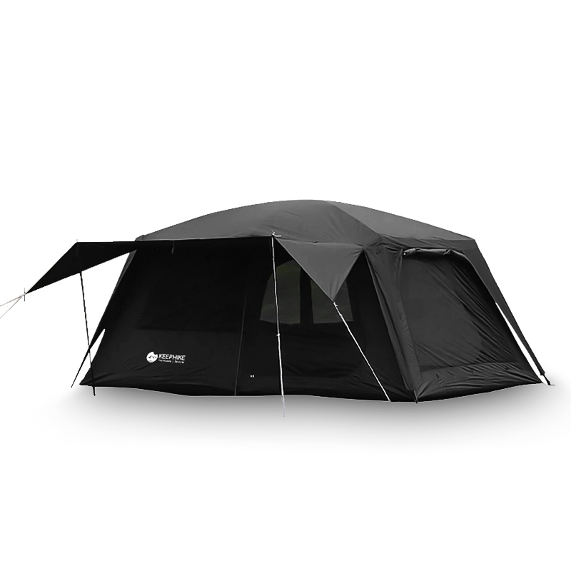 KEEPHIKE Camping tent - Large size - Foldable - Waterproof, windproof ...