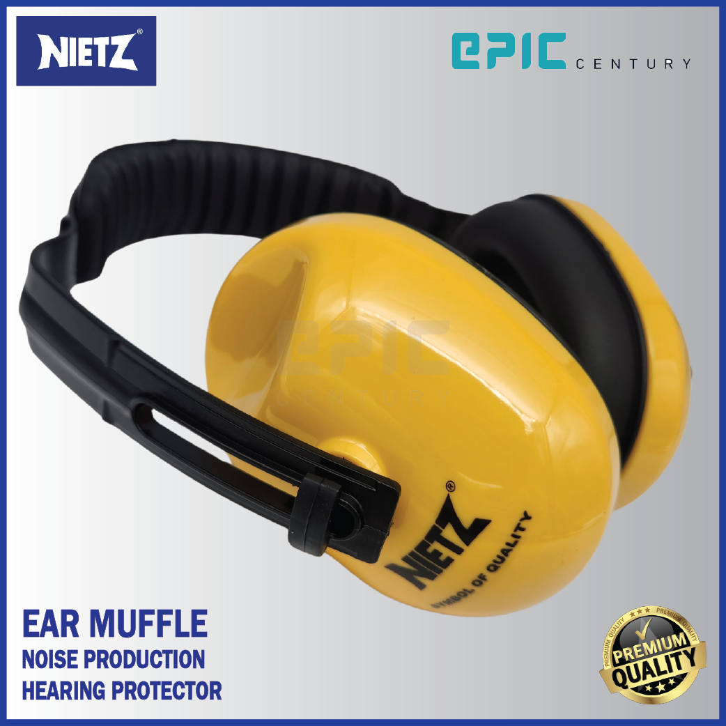 Nietz Ear Muff High Quality (Noise Reduction / Hearing Protector ...