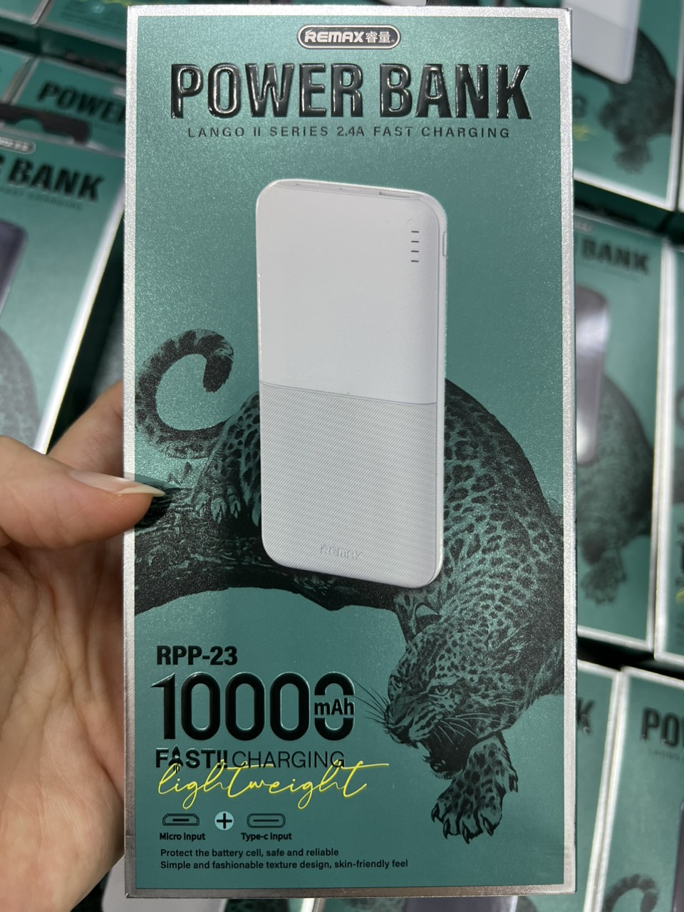 REMAX RPP-23 Lango II Series 2.4A 10000mAh Power Bank Slim LED ...