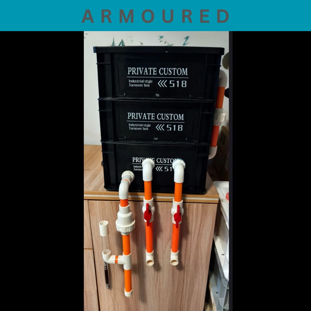 PRIVATE CUSTOM Industrial Storage Stackable Aquarium Filter Turnover ...