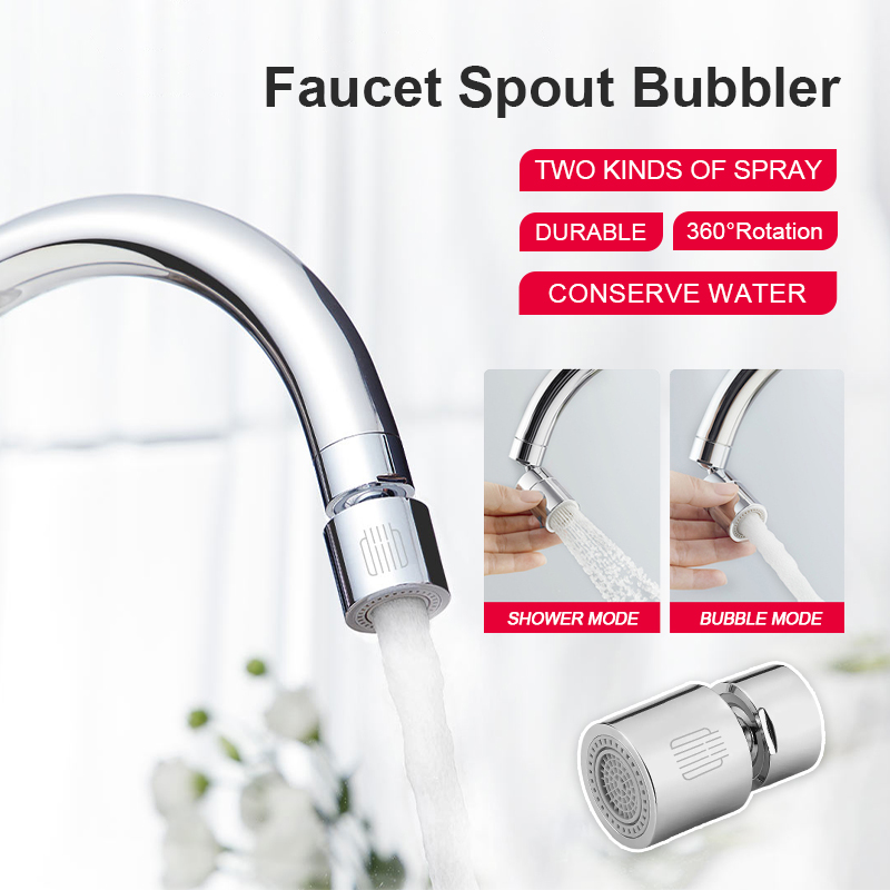 Diiib Kitchen Faucet Bubbler Aerator Water Diffuser 360° Zinc Alloy ...