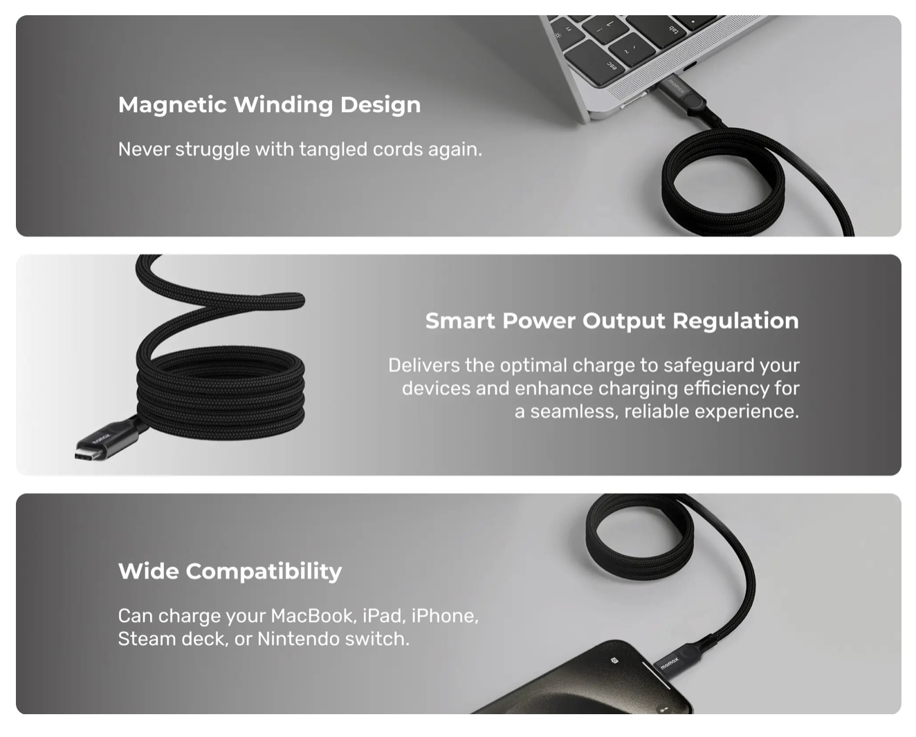 Mag.Link USB-C to USB-C Magnetic Cable (2M/60W) | Shopee Malaysia