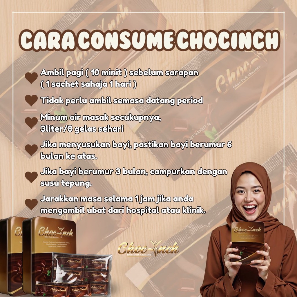 💥ChocoInch - Choco Inch Serbuk Original HQ 100% Original Fast shipping ...