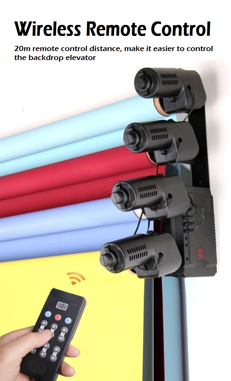 Backdrop Elevator Electric Motorized Background Support System ...