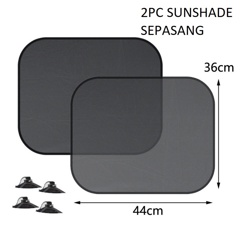 MOTOX Car Sunshade Window Sun Shade Net Windscreen Windshield Visor ...
