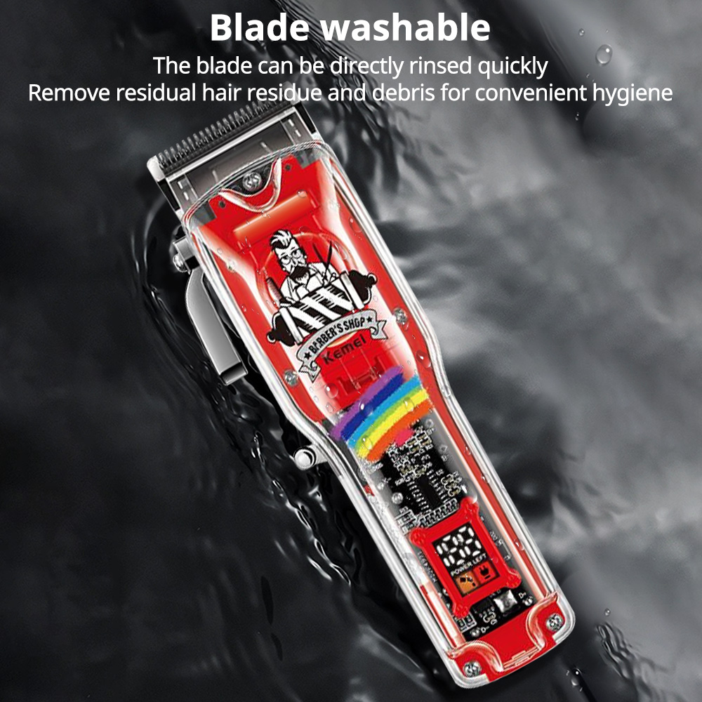 Kemei Hair Clipper for Men Professional Hair Salon Clippers ...