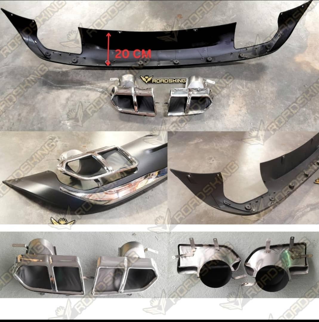 MAZDA CX-5 CX5 FACELIFT 2023-2025 BODYKIT EXHAUST FRONT BUMPER LIP REAR ...