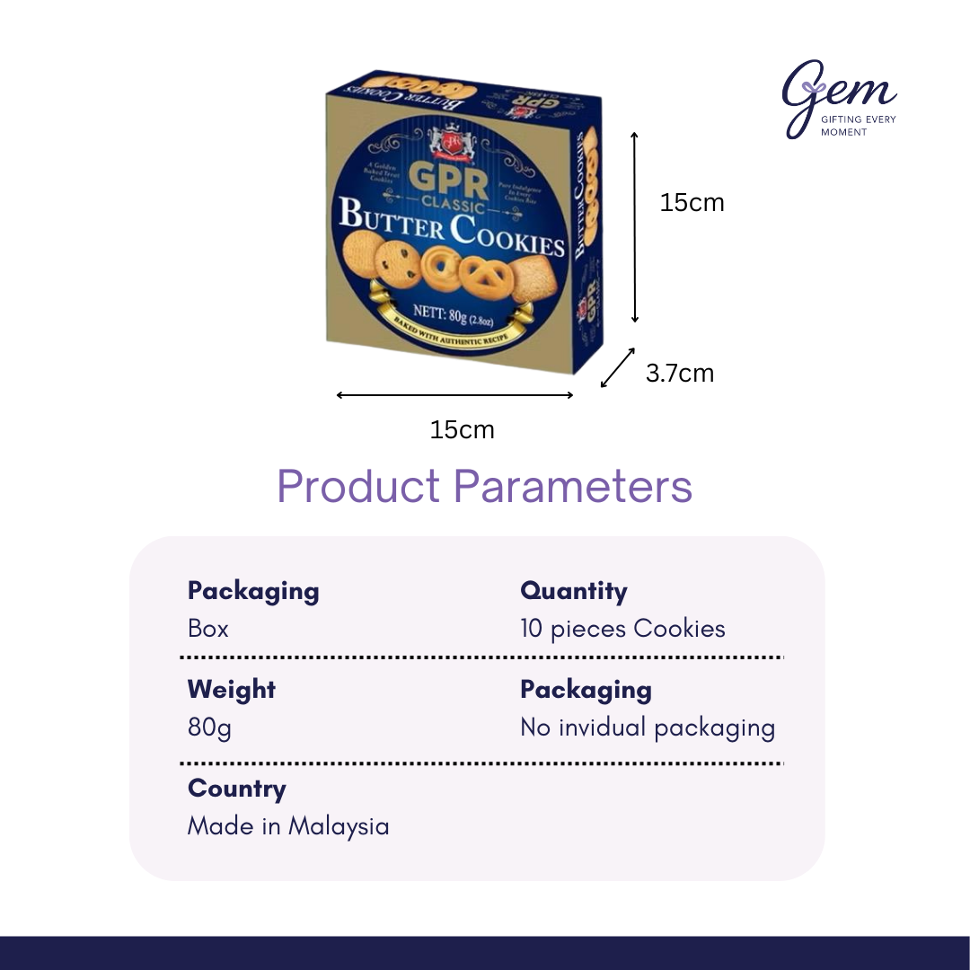 [New Ready Stock] GPR Classic Butter Cookies /Doorgift Butter Cookies ...