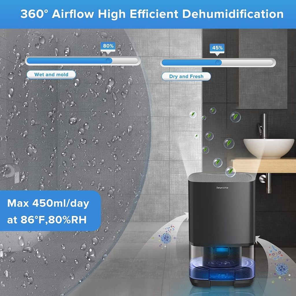 ???Malaysia 3-PinPlug???XIAOMI 1000ML Portable Dehumidifier Moisture ...