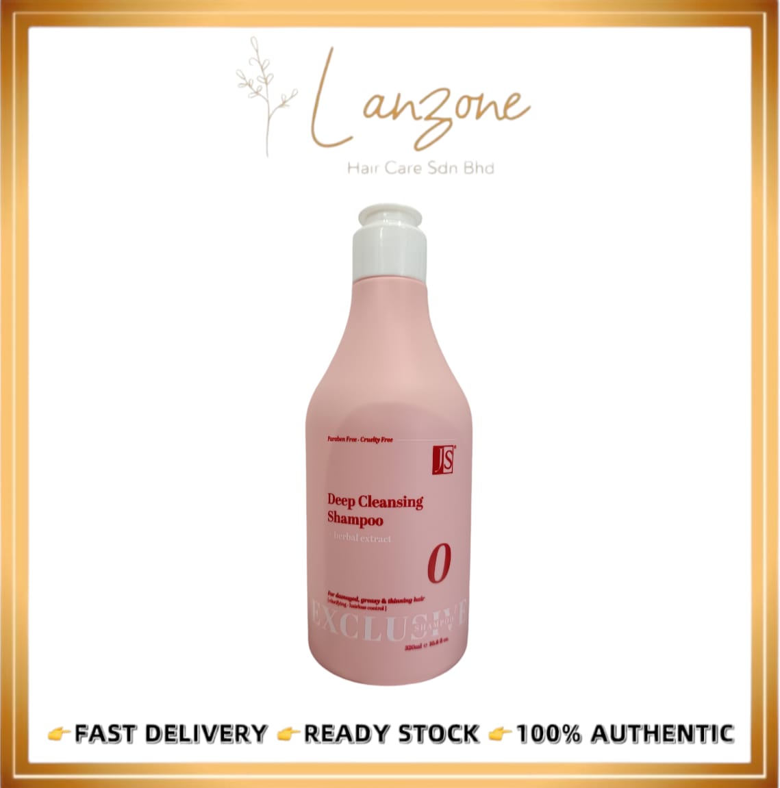 JS Exclusive Shampoo 320ml/1000ml RAMBUT GUGUR / RAMBUT MINYAK / LUMBUT ...