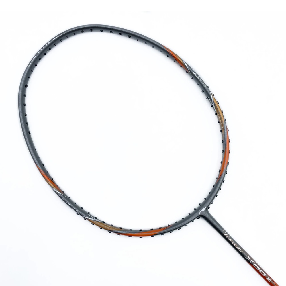 Li-Ning Badminton Racket Turbo X90 III Raket/Racquet head heavy W3/3U ...