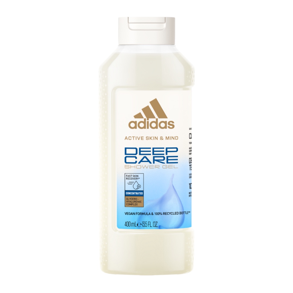 Adidas Active Skin & Mind Deep Care Shower Gel 400ml - Suitable for