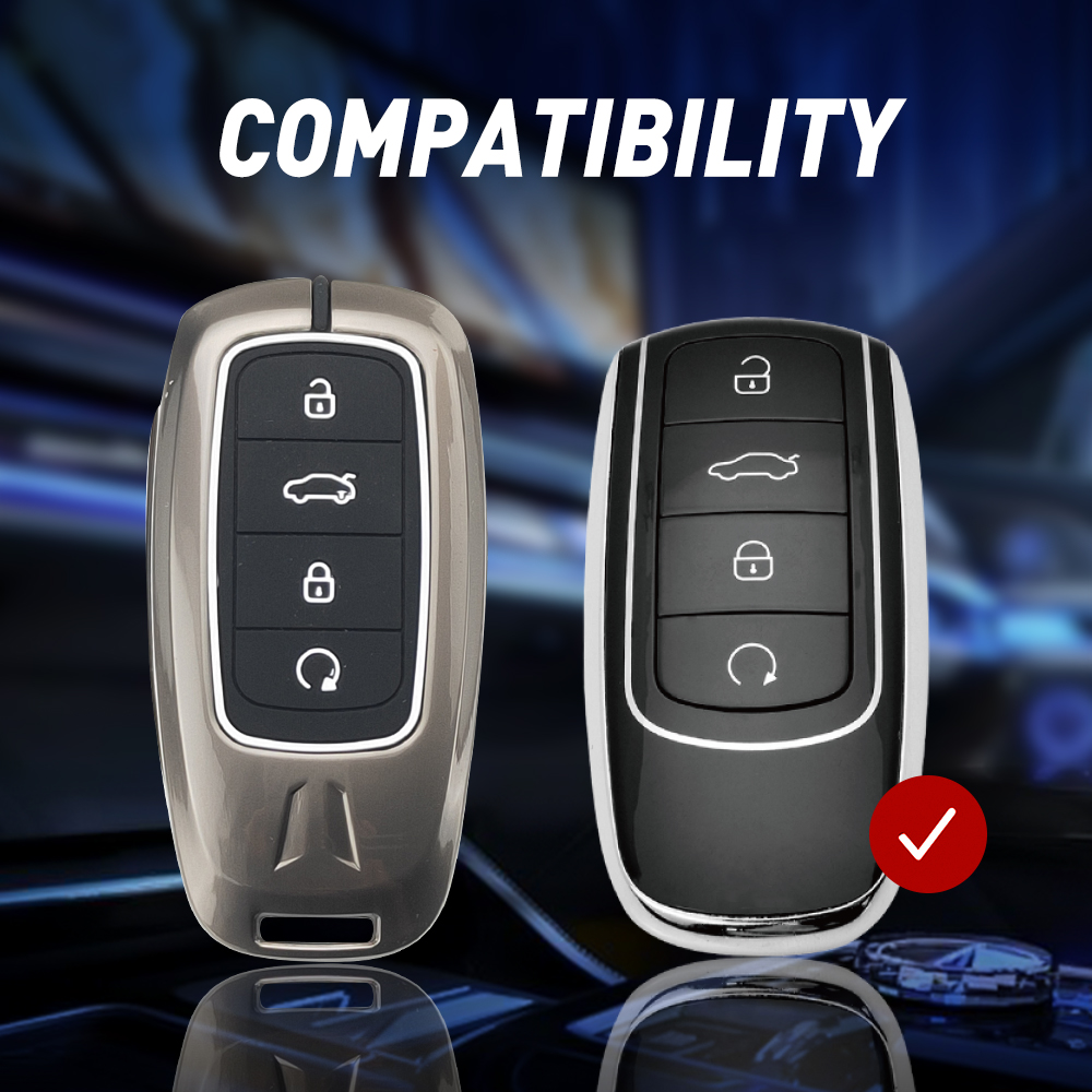 JAECOO J7 Key Case Chery Omoda 5 Tiggo 8 Pro Alloy Zinc Car Remote ...