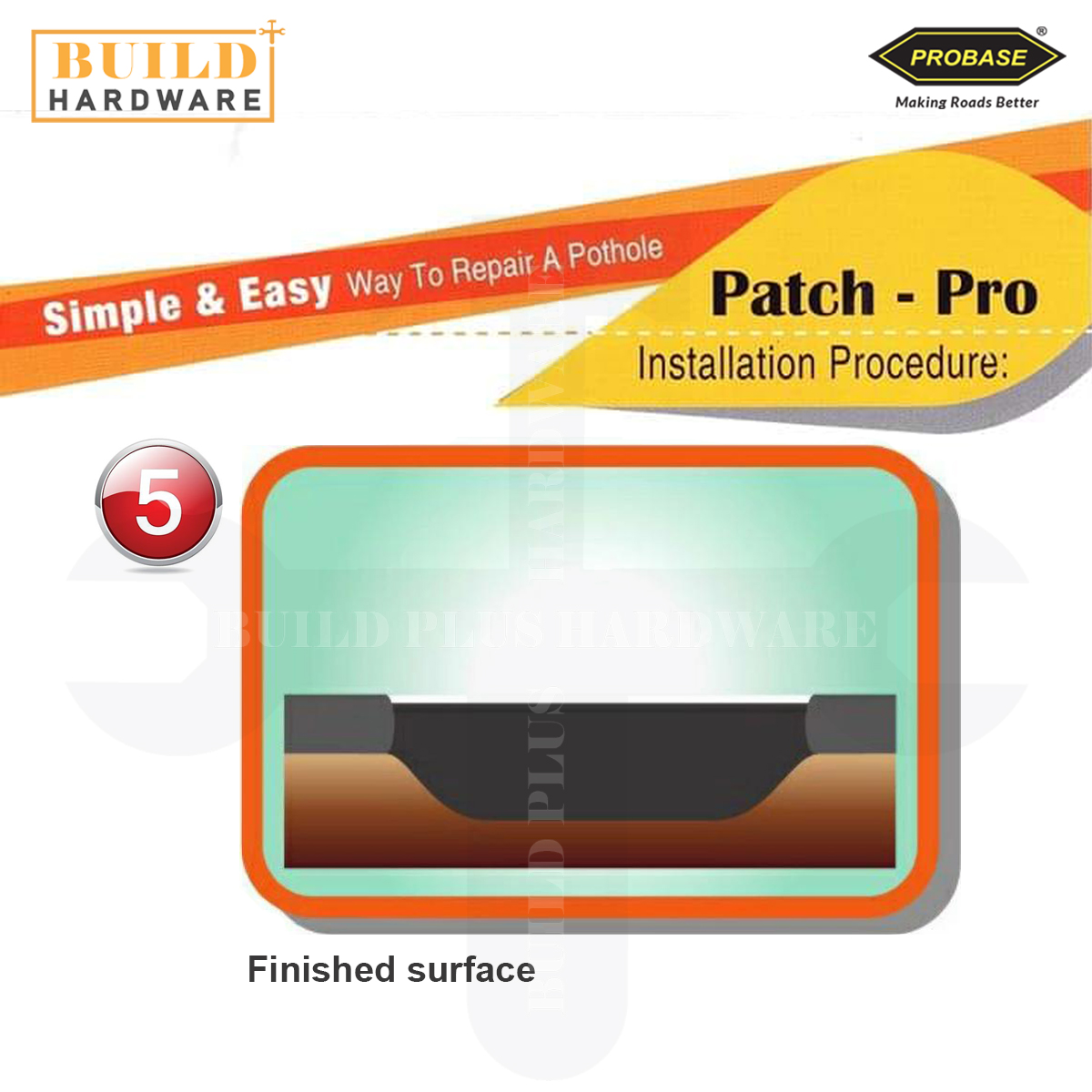 PROBASE Patch-Pro / Patch Pro Tar Sejuk Pot Hole Repair (25kg) Quality ...
