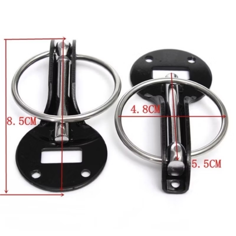 Sparco Bonnet Lock Pin Hood Pin Bonnet Lock Universal Hood Pin Kit ...
