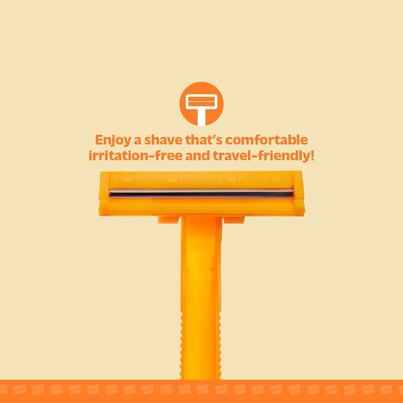 Yello Square Stainless Steel Disposable Razor (6pcs) | Shopee Malaysia