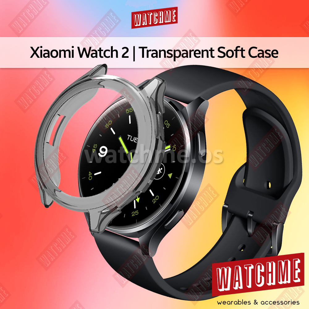Xiaomi Watch 2 Soft Case, Transparent Design Cover, Smart Watch Body ...