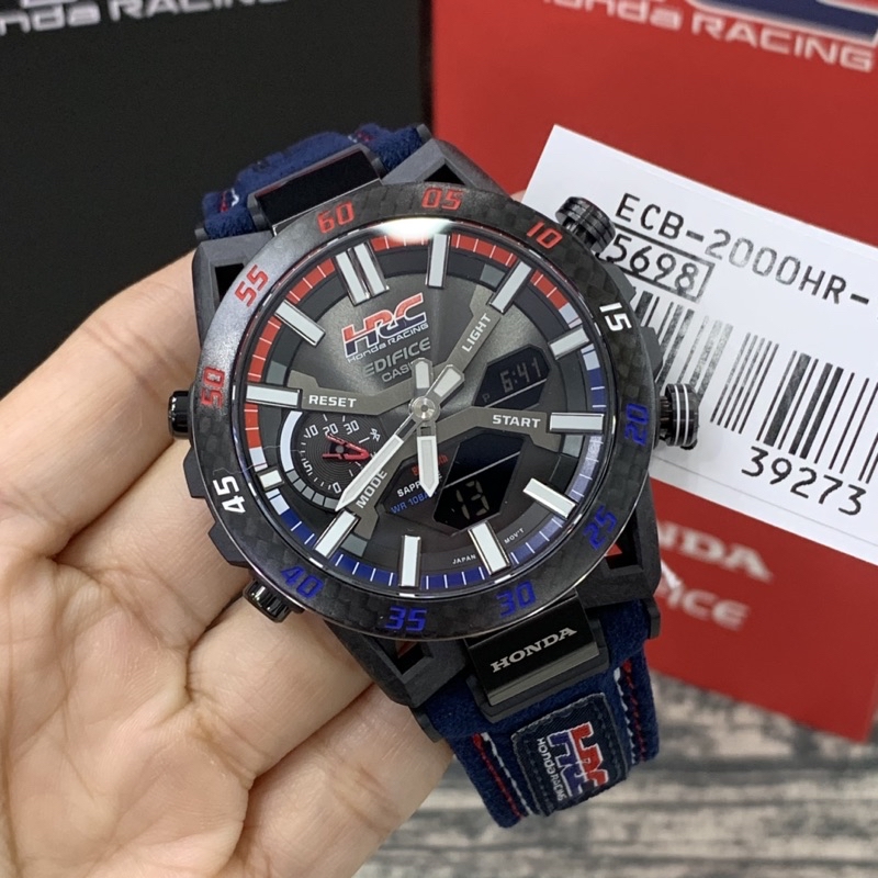 *LIMITED EDITION*Honda Racing Collaboration CASIO EDIFICE ECB-2000HR-1A ...