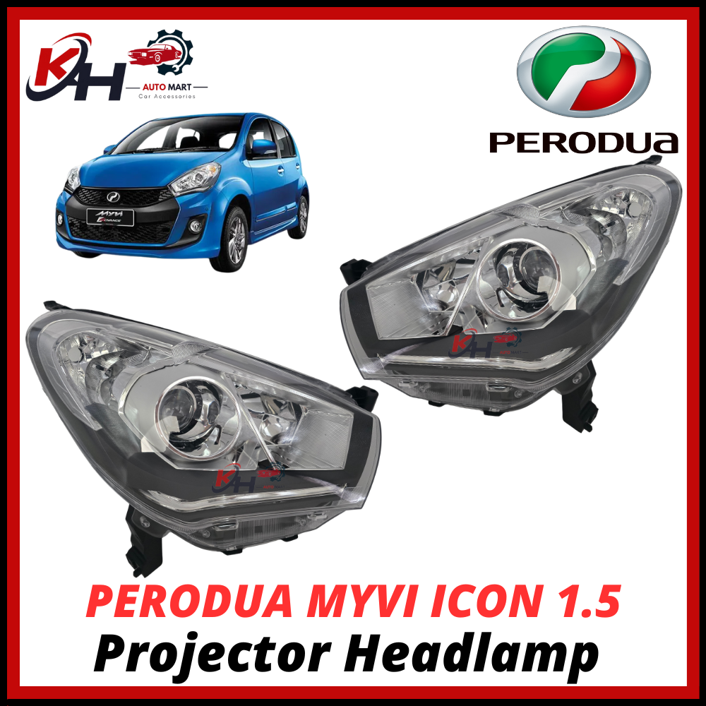 TYC (TAIWAN) PERODUA MYVI ICON 1.5 AV Projector Headlamp Car Head Light ...